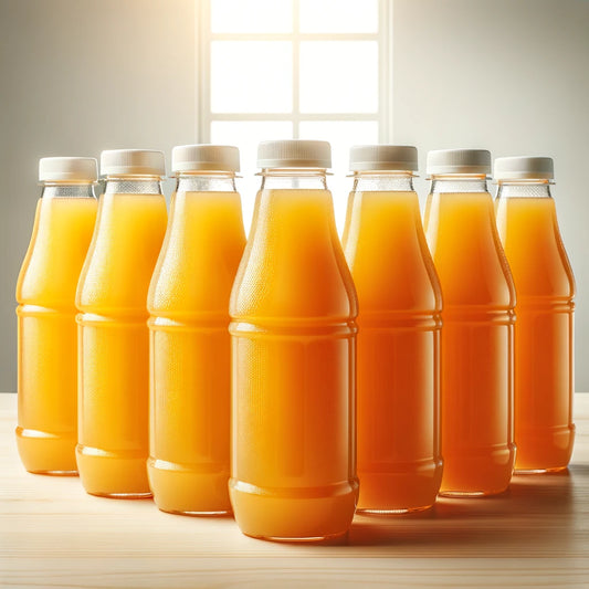 32oz ORANGE, CARROT, TURMERIC JUICE - MEAL SUPPLEMENT - TWO A DAY - 14 BOTTLES